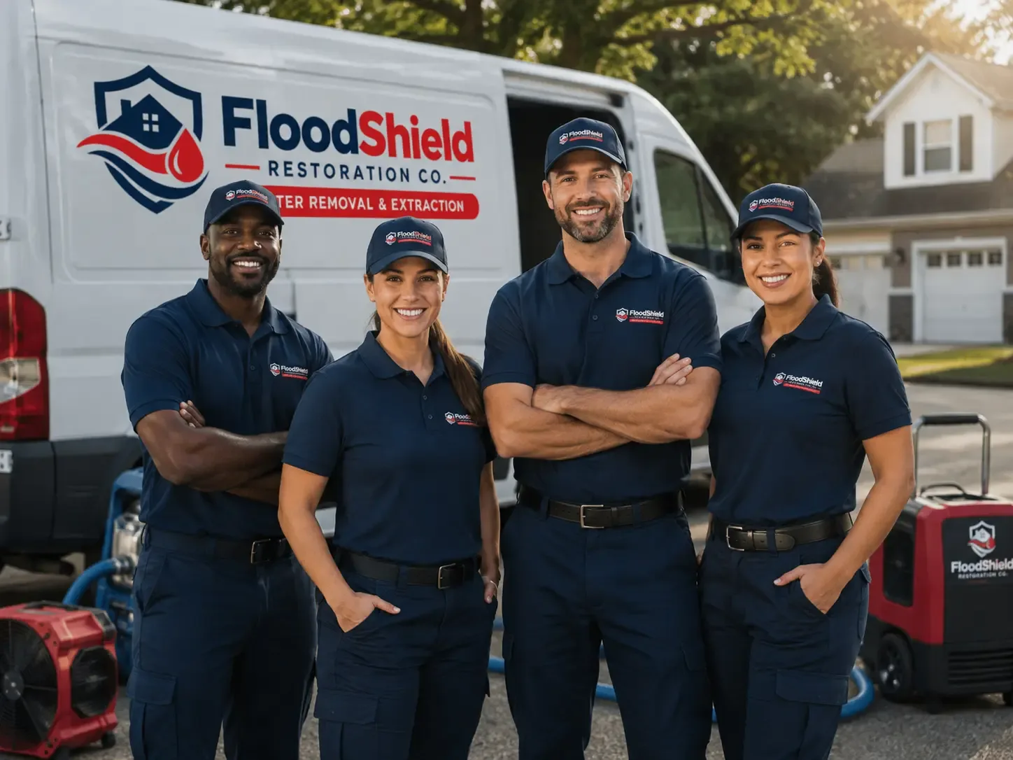 Flood Damage Restoration company in Long Lake, WI